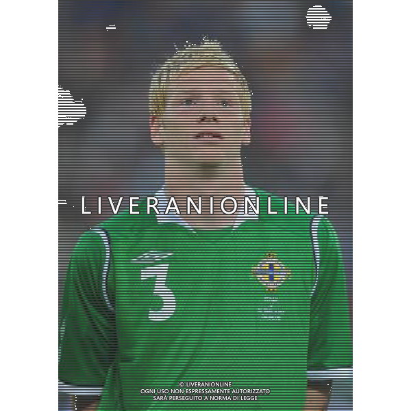 Preparazione alla Conferedation Cup Sud Africa 2009 Pisa - 06.06.2009 Italia-Irlanda del Nord Nella Foto:MC GIVERN /Ph.Vitez-Ag. Aldo Liverani