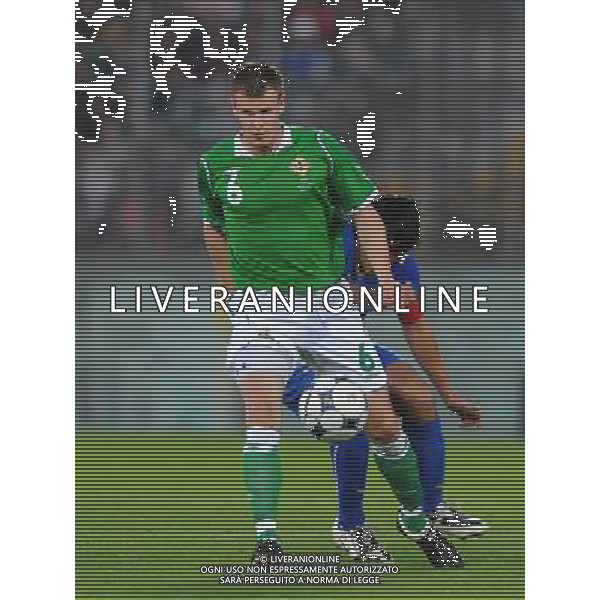 Preparazione alla Conferedation Cup Sud Africa 2009 Pisa - 06.06.2009 Italia-Irlanda del Nord Nella Foto:O\'CONNOR /Ph.Vitez-Ag. Aldo Liverani