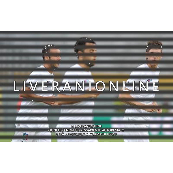 Preparazione alla Conferedation Cup Sud Africa 2009 Pisa - 06.06.2009 Italia-Irlanda del Nord Nella Foto:SANTON DAVIDE-MASCARA GIUSEPPE-ROSSI GIUSEPPE /Ph.Vitez-Ag. Aldo Liverani