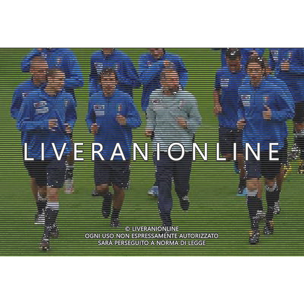 Preparazione alla Conferedation Cup Sud Africa 2009 Ritiro a Coverciano Coverciano(FI) - 07.06.2009 Allenamento Nella Foto:CHIELLINI GIORGIO -PIRLO ANDREA -LEGROTTAGLIE NICOLA /Ph.Vitez-Ag. Aldo Liverani