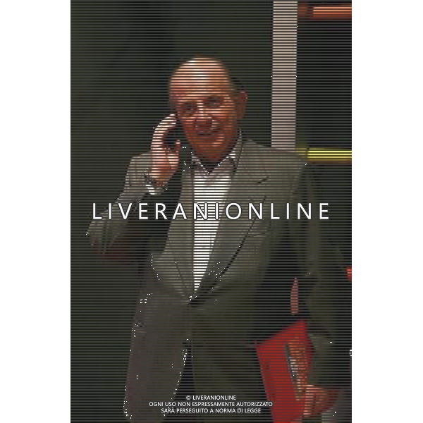 PROGRAMMA TELEVISIVO \'7 VITE\' SECONDA PARTE NELLA FOTO Giancarlo Magalli AG ALDO LIVERANI