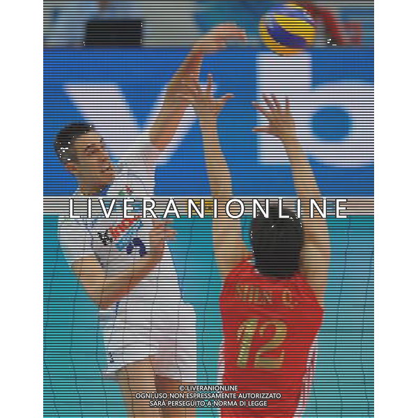 FIVB World League 2009 20¡ Edizione Pool A Verona - 12.06.2009 Italia-Cina Nella Foto:GAVOTTO /Ph.Vitez-Ag. Aldo Liverani