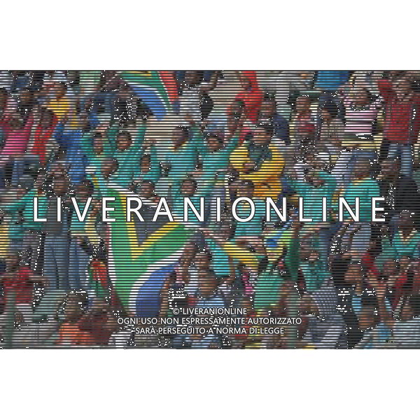12,/6/2009 Tshwane Stadium ,Pretoria, South Africa calcio: fifa confederation cup south africa 2009 amichevole Italy Defeats Tshwane XI nella foto: tifosi photo ag.aldo liverani sas 