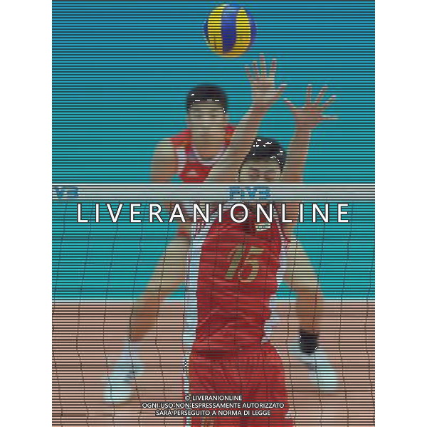 FIVB World League 2009 20¡ Edizione Pool A Verona - 12.06.2009 Italia-Cina Nella Foto:LI RUNMING /Ph.Vitez-Ag. Aldo Liverani