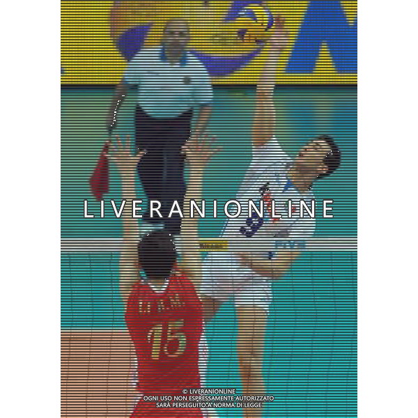 FIVB World League 2009 20¡ Edizione Pool A Verona - 12.06.2009 Italia-Cina Nella Foto:MARTINO MATTEO /Ph.Vitez-Ag. Aldo Liverani
