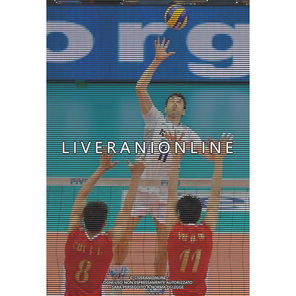 FIVB World League 2009 20¡ Edizione Pool A Verona - 12.06.2009 Italia-Cina Nella Foto:SAVANI CRISTIAN /Ph.Vitez-Ag. Aldo Liverani