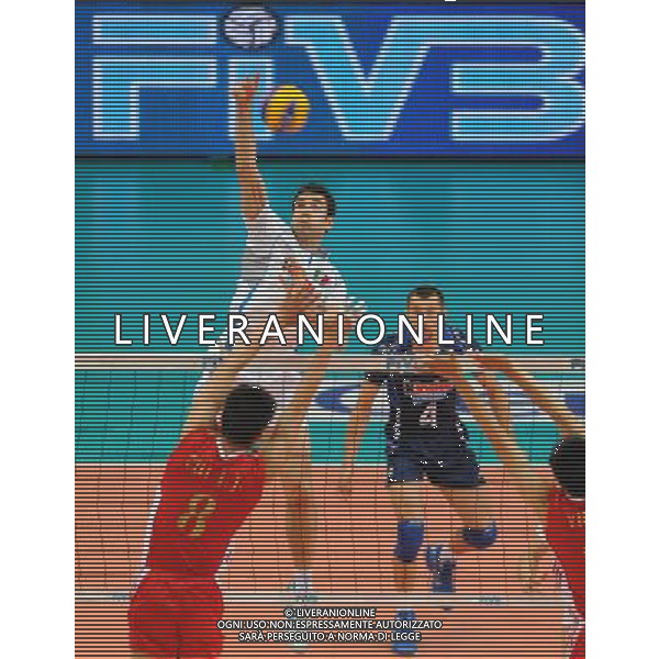 FIVB World League 2009 20¡ Edizione Pool A Verona - 12.06.2009 Italia-Cina Nella Foto:SAVANI CRISTIAN /Ph.Vitez-Ag. Aldo Liverani