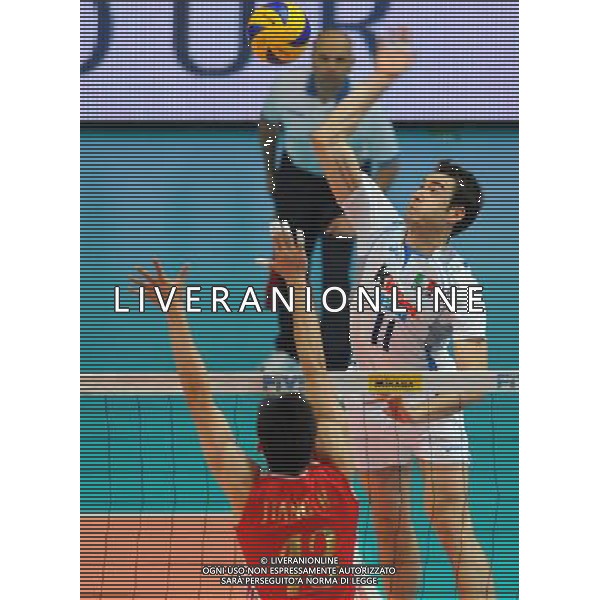 FIVB World League 2009 20¡ Edizione Pool A Verona - 12.06.2009 Italia-Cina Nella Foto:SAVANI CRISTIAN /Ph.Vitez-Ag. Aldo Liverani