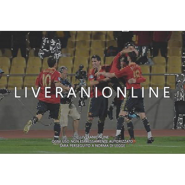 david villa esultanza dopo il gol del 0-2 ( Spain) JUNE 14, 2009 - Football : fifa confederation cup south africa 2009, Group Stage A, final match between New Zeland 0-5 Spain at Royal Bafokeng Stadium ,Rustenburg, South Africa. Nuova Zelanda - Spagna Fifa Confederation Cup SudAfrica 14/06/2009 ©Agenzia Aldo Liverani Sas 