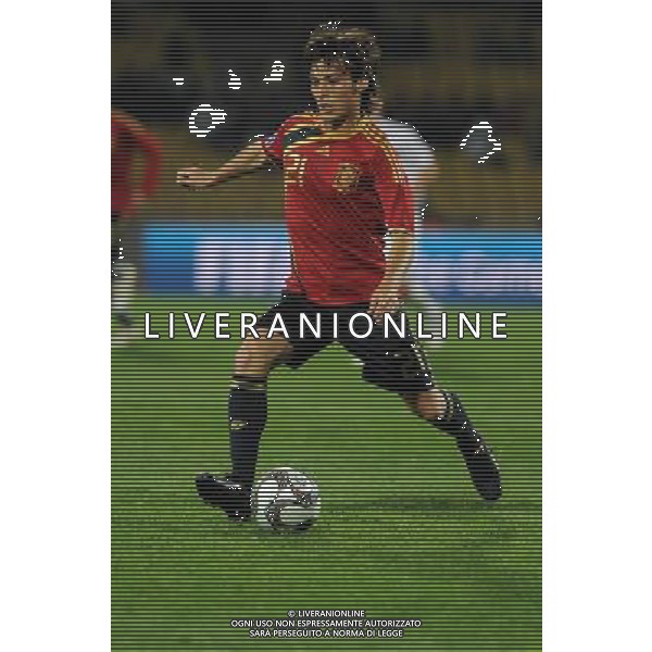david silva (spain) JUNE 14, 2009 - Football : fifa confederation cup south africa 2009, Group Stage A, final match between New Zeland 0-5 Spain at Royal Bafokeng Stadium ,Rustenburg, South Africa. Nuova Zelanda - Spagna Fifa Confederation Cup SudAfrica 14/06/2009 ©Agenzia Aldo Liverani Sas 