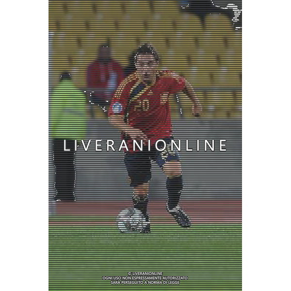 santi cazorla(spain ) JUNE 14, 2009 - Football : fifa confederation cup south africa 2009, Group Stage A, final match between New Zeland 0-5 Spain at Royal Bafokeng Stadium ,Rustenburg, South Africa. Nuova Zelanda - Spagna Fifa Confederation Cup SudAfrica 14/06/2009 ©Agenzia Aldo Liverani Sas 