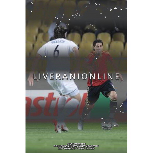 Joan Capdevila( Spain) JUNE 14, 2009 - Football : fifa confederation cup south africa 2009, Group Stage A, final match between New Zeland 0-5 Spain at Royal Bafokeng Stadium ,Rustenburg, South Africa. Nuova Zelanda - Spagna Fifa Confederation Cup SudAfrica 14/06/2009 ©Agenzia Aldo Liverani Sas 