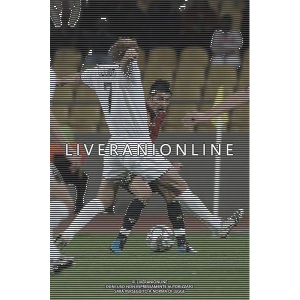 david villa ( Spain) JUNE 14, 2009 - Football : fifa confederation cup south africa 2009, Group Stage A, final match between New Zeland 0-5 Spain at Royal Bafokeng Stadium ,Rustenburg, South Africa. Nuova Zelanda - Spagna Fifa Confederation Cup SudAfrica 14/06/2009 ©Agenzia Aldo Liverani Sas 