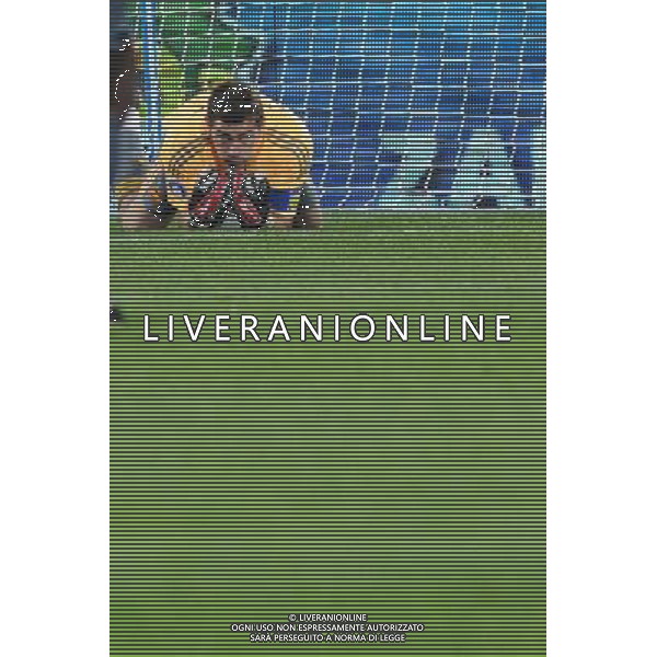 iker casillas( Spain) JUNE 14, 2009 - Football : fifa confederation cup south africa 2009, Group Stage A, final match between New Zeland 0-5 Spain at Royal Bafokeng Stadium ,Rustenburg, South Africa. Nuova Zelanda - Spagna Fifa Confederation Cup SudAfrica 14/06/2009 ©Agenzia Aldo Liverani Sas 