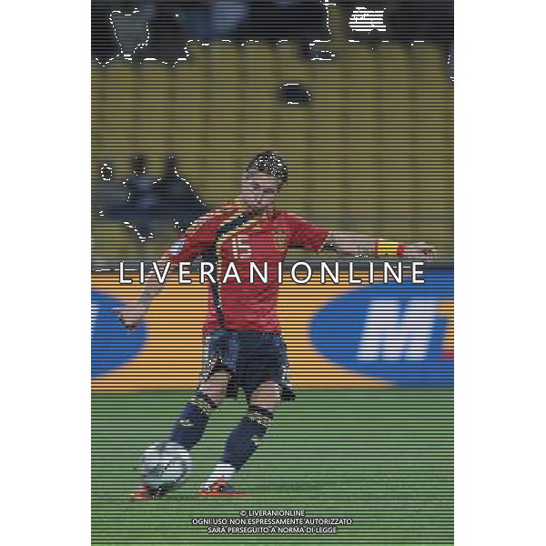 sergio ramos( Spain) JUNE 14, 2009 - Football : fifa confederation cup south africa 2009, Group Stage A, final match between New Zeland 0-5 Spain at Royal Bafokeng Stadium ,Rustenburg, South Africa. Nuova Zelanda - Spagna Fifa Confederation Cup SudAfrica 14/06/2009 ©Agenzia Aldo Liverani Sas 