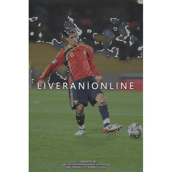 Joan Capdevila( Spain) JUNE 14, 2009 - Football : fifa confederation cup south africa 2009, Group Stage A, final match between New Zeland 0-5 Spain at Royal Bafokeng Stadium ,Rustenburg, South Africa. Nuova Zelanda - Spagna Fifa Confederation Cup SudAfrica 14/06/2009 ©Agenzia Aldo Liverani Sas 
