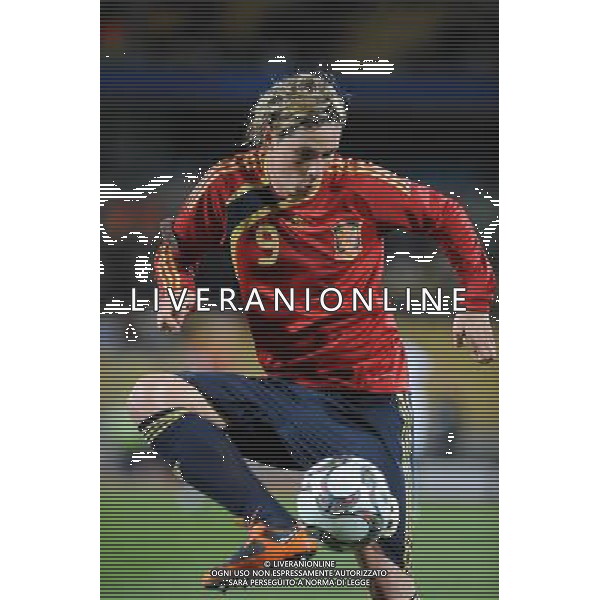 fernando torres( Spain) JUNE 14, 2009 - Football : fifa confederation cup south africa 2009, Group Stage A, final match between New Zeland 0-5 Spain at Royal Bafokeng Stadium ,Rustenburg, South Africa. Nuova Zelanda - Spagna Fifa Confederation Cup SudAfrica 14/06/2009 ©Agenzia Aldo Liverani Sas 