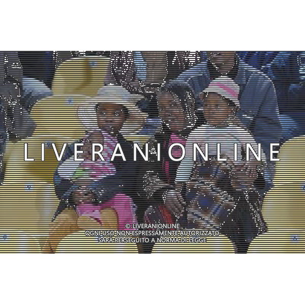 tifosi - supporters (south africa ) JUNE 14, 2009 - Football : fifa confederation cup south africa 2009, Group Stage A, final match between New Zeland 0-5 Spain at Royal Bafokeng Stadium ,Rustenburg, South Africa. Nuova Zelanda - Spagna Fifa Confederation Cup SudAfrica 14/06/2009 ©Agenzia Aldo Liverani Sas 