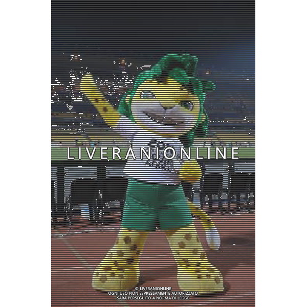 mascotte world cup 2010 JUNE 14, 2009 - Football : fifa confederation cup south africa 2009, Group Stage A, final match between New Zeland 0-5 Spain at Royal Bafokeng Stadium ,Rustenburg, South Africa. Nuova Zelanda - Spagna Fifa Confederation Cup SudAfrica 14/06/2009 ©Agenzia Aldo Liverani Sas 