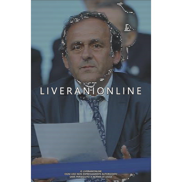 17¡ UEFA European U21 Championship 2007/2009 MD1 Goteborg - 15.06.2009 Spagna - Germania Europei Under 21 Nella Foto: Michel PLATINI /Ph.Vitez-Ag. Aldo Liverani