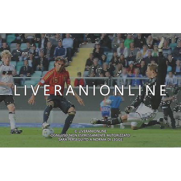 17¡ UEFA European U21 Championship 2007/2009 MD1 Goteborg - Svezia 15.06.2009 Spagna - Germania Europei Under 21 Nella Foto: OCCASIONE FALLITA DA CHICO /Ph.Vitez-Ag. Aldo Liverani