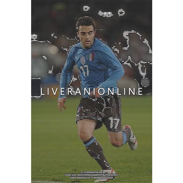 15/06/2009 SUDAFRICA CONFEDERATION CUP 2009 ITALIA-USA CALCIO SPORT NELLA FOTO: GIUSEPPE ROSSI PH.AG.ALDO LIVERANI SAS 