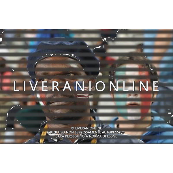 15/06/2009 SUDAFRICA CONFEDERATION CUP 2009 ITALIA-USA CALCIO SPORT NELLA FOTO: TIFOSI ALLO STADIO PH.AG.ALDO LIVERANI SAS 