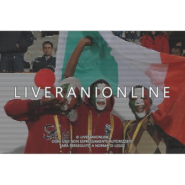 15/06/2009 SUDAFRICA CONFEDERATION CUP 2009 ITALIA-USA CALCIO SPORT NELLA FOTO: TIFOSI ALLO STADIO PH.AG.ALDO LIVERANI SAS 