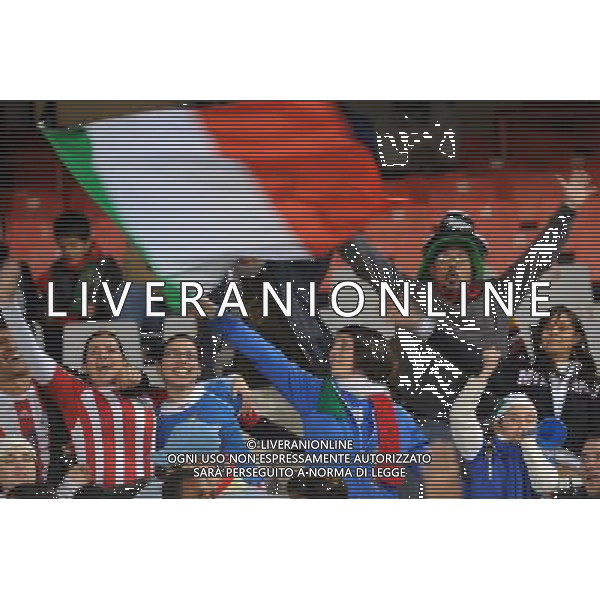 15/06/2009 SUDAFRICA CONFEDERATION CUP 2009 ITALIA-USA CALCIO SPORT NELLA FOTO: TIFOSI ALLO STADIO PH.AG.ALDO LIVERANI SAS 