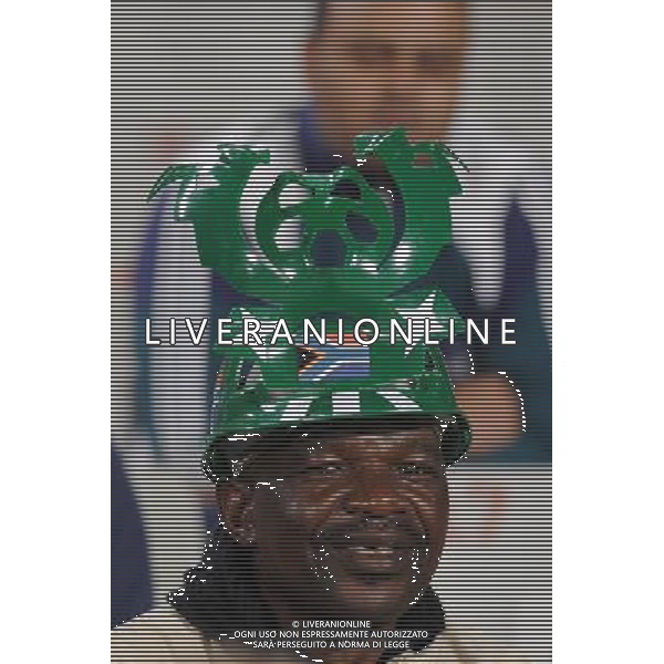 15/06/2009 SUDAFRICA CONFEDERATION CUP 2009 ITALIA-USA CALCIO SPORT NELLA FOTO: TIFOSI ALLO STADIO PH.AG.ALDO LIVERANI SAS 