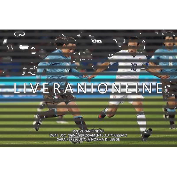 camoranesi mauro german(Italy )donovan landon(usa) JUNE 15, 2009 - Football : fifa confederation cup south africa 2009 ,Group Stage B, final match between USA 1-3 Italy at Loftus Versfeld Stadium ,Pretoria, South Africa Usa - Italia Fifa Confederation Cup Sud Africa 15/06/2009 ©Agenzia Aldo Liverani Sas