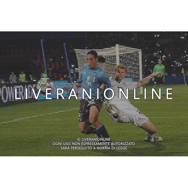 camoranesi mauro german(Italy )spector jonathanl(usa) JUNE 15, 2009 - Football : fifa confederation cup south africa 2009 ,Group Stage B, final match between USA 1-3 Italy at Loftus Versfeld Stadium ,Pretoria, South Africa Usa - Italia Fifa Confederation Cup Sud Africa 15/06/2009 ©Agenzia Aldo Liverani Sas