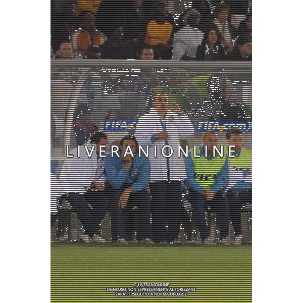 cannavaro fabio(Italy ) in panchina con Luca Toni JUNE 15, 2009 - Football : fifa confederation cup south africa 2009 ,Group Stage B, final match between USA 1-3 Italy at Loftus Versfeld Stadium ,Pretoria, South Africa Usa - Italia Fifa Confederation Cup Sud Africa 15/06/2009 ©Agenzia Aldo Liverani Sas