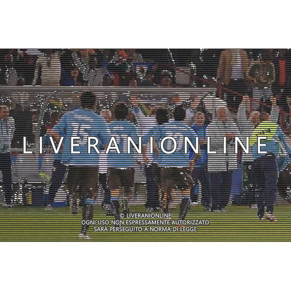 allenatore lippi marcello coach esultanza dopo il gol del 1-2 (Italy ) JUNE 15, 2009 - Football : fifa confederation cup south africa 2009 ,Group Stage B, final match between USA 1-3 Italy at Loftus Versfeld Stadium ,Pretoria, South Africa Usa - Italia Fifa Confederation Cup Sud Africa 15/06/2009 ©Agenzia Aldo Liverani Sas
