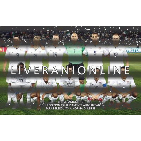 Formazione Usa - dempsey, spector, de merit, howard, onyewu, bradley, altidore, clark, feilhaber, donovan, bornstein( usa) JUNE 15, 2009 - Football : fifa confederation cup south africa 2009 ,Group Stage B, final match between USA 1-3 Italy at Loftus Versfeld Stadium ,Pretoria, South Africa Usa - Italia Fifa Confederation Cup Sud Africa 15/06/2009 ©Agenzia Aldo Liverani Sas