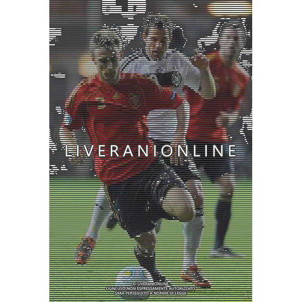 17¡ UEFA European U21 Championship 2007/2009 MD1 Goteborg - 15.06.2009 Spagna-Germania Nella Foto:MONREAL NACHO-CASTRO GONZALO /Ph.Vitez-Ag. Aldo Liverani