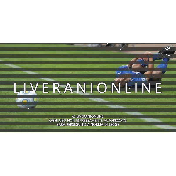 17¡ UEFA European U21 Championship 2007/2009 MD1 GroupA Helsingborg - Svezia 16.06.2009 Italia - Serbia Europei Under 21 Nella Foto: SEBASTIAN GIOVINCO A TERRA /Ph.Vitez-Ag. Aldo Liverani