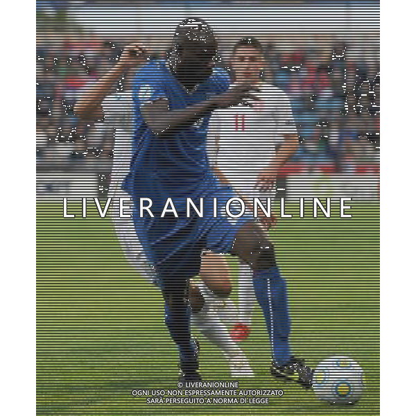 17¡ UEFA European U21 Championship 2007/2009 MD1 GroupA Helsingborg - Svezia 16.06.2009 Italia - Serbia Europei Under 21 Nella Foto: MARIO BALOTELLI /Ph.Vitez-Ag. Aldo Liverani