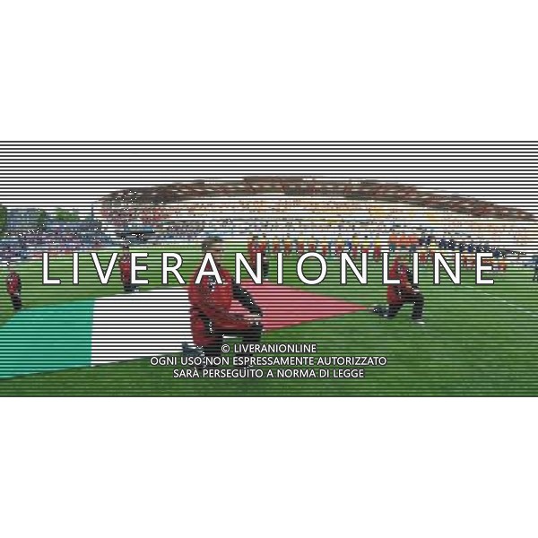 17¡ UEFA European U21 Championship 2007/2009 MD1 GroupA Helsingborg - Svezia 16.06.2009 Italia - Serbia Europei Under 21 Nella Foto: LE FORMAZIONI DI ITALIA-SERBIA SCHIERATE NEL PREPARTITA /Ph.Vitez-Ag. Aldo Liverani