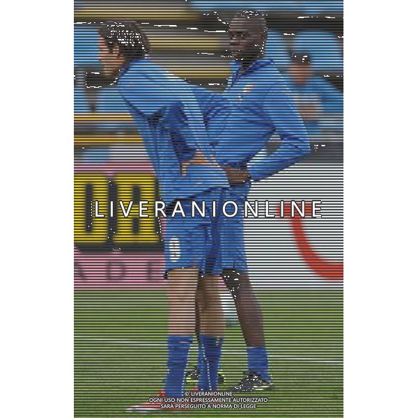 17¡ UEFA European U21 Championship 2007/2009 MD1 GroupA Helsingborg - 16.06.2009 Italia-Serbia Nella Foto:BALOTELLI MARIO-ACQUAFRESCA ROBERT /Ph.Vitez-Ag. Aldo Liverani