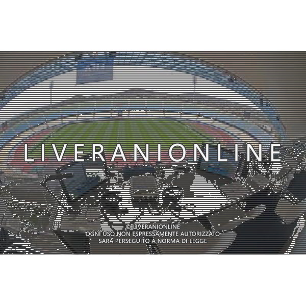 17/06/2009 Rustenburg, South Africa Media Center Royal Bafokeng Stadium , CALCIO SPORT fifa confederation cup south africa 2009 photo:AG. ALDO LIVERANI SAS 