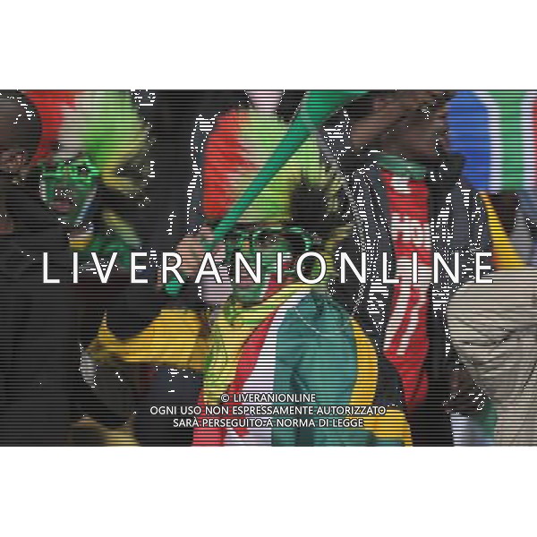 Tifosi - supporters(south africa ) , JUNE 17, 2009 - Football : fifa confederation cup south africa 2009 ,Group Stage A, final match between South Africa 2-0 New Zeland at Royal Bafokeng Stadium ,Rustenburg, South Africa Sud Africa - Nuova Zelanda Confederation Cup 17/06/2009 ©Agenzia Aldo Liverani Sas 