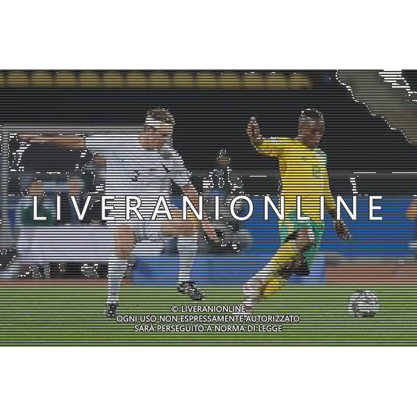 modise teko (south africa )lochhed tony(new Zeland) JUNE 17, 2009 - Football : fifa confederation cup south africa 2009 ,Group Stage A, final match between South Africa 2-0 New Zeland at Royal Bafokeng Stadium ,Rustenburg, South Africa Sud Africa - Nuova Zelanda Confederation Cup 17/06/2009 ©Agenzia Aldo Liverani Sas 