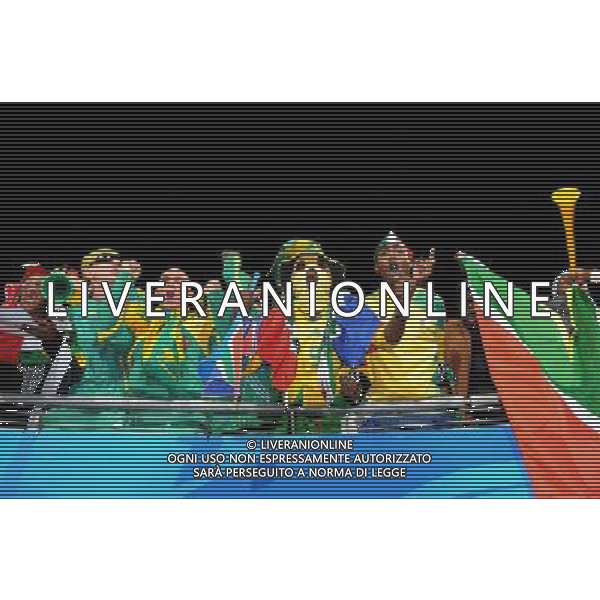 tifosi - supporters(south africa ) JUNE 17, 2009 - Football : fifa confederation cup south africa 2009 ,Group Stage A, final match between South Africa 2-0 New Zeland at Royal Bafokeng Stadium ,Rustenburg, South Africa Sud Africa - Nuova Zelanda Confederation Cup 17/06/2009 ©Agenzia Aldo Liverani Sas 