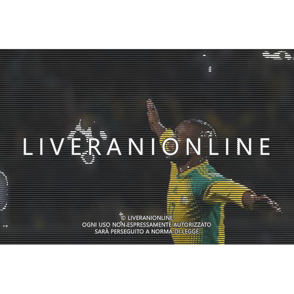 esultanza di parker bernard dopo il gol del 2-0(south africa ) JUNE 17, 2009 - Football : fifa confederation cup south africa 2009 ,Group Stage A, final match between South Africa 2-0 New Zeland at Royal Bafokeng Stadium ,Rustenburg, South Africa Sud Africa - Nuova Zelanda Confederation Cup 17/06/2009 ©Agenzia Aldo Liverani Sas 