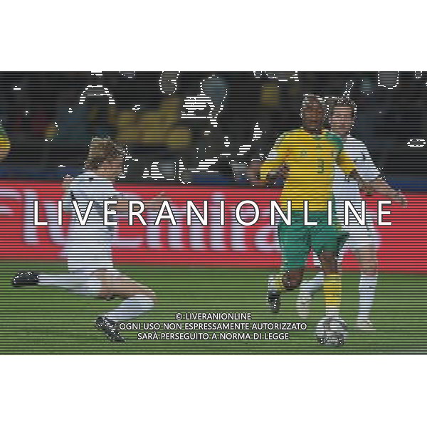 masilela tsepo (south africa ) JUNE 17, 2009 - Football : fifa confederation cup south africa 2009 ,Group Stage A, final match between South Africa 2-0 New Zeland at Royal Bafokeng Stadium ,Rustenburg, South Africa Sud Africa - Nuova Zelanda Confederation Cup 17/06/2009 ©Agenzia Aldo Liverani Sas 