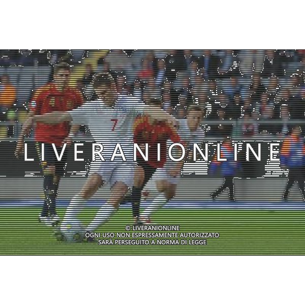 17¡ UEFA European U21 Championship 2007/2009 MD2 Group B Goteborg - 18.06.2009 Spagna-Inghilterra Nella Foto:RIGORE SBAGLIATO DA MILNER /Ph.Vitez-Ag. Aldo Liverani