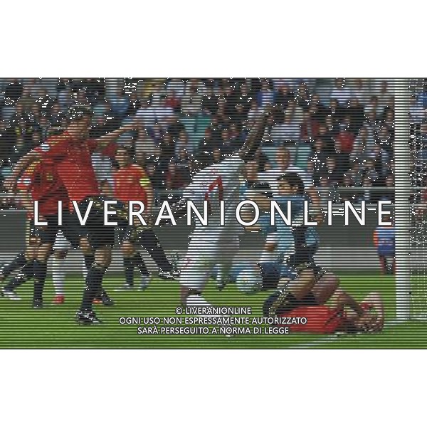 17¡ UEFA European U21 Championship 2007/2009 MD2 Group B Goteborg - 18.06.2009 Spagna-Inghilterra Nella Foto:PARATA DI ASENJO SU RICHARDS /Ph.Vitez-Ag. Aldo Liverani