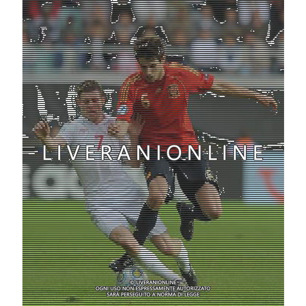 17¡ UEFA European U21 Championship 2007/2009 MD2 Group B Goteborg - 18.06.2009 Spagna-Inghilterra Nella Foto:MILNER-JAVI MARTINEZ /Ph.Vitez-Ag. Aldo Liverani