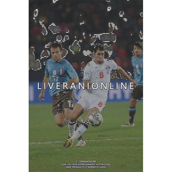rossi giuseppe(italy )abd rabbou hosni(egypt), JUNE 18, 2009 - Football : fifa confederation cup south africa 2009 ,Group Stage B, final match between Egypt 1-0 Italy at Ellis park Stadium ,Johannesburg, South Africa Egitto - Italia Confederation Cup Sud Africa 18/06/2009 ©Agenzia Aldo Liverani Sas 